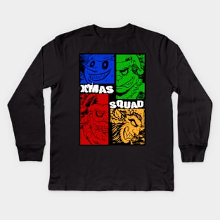 xmas squad Kids Long Sleeve T-Shirt